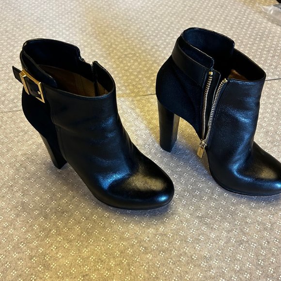 Michael Kors Leather / Suede Platform Bootie - Size 7 - Picture 2 of 5